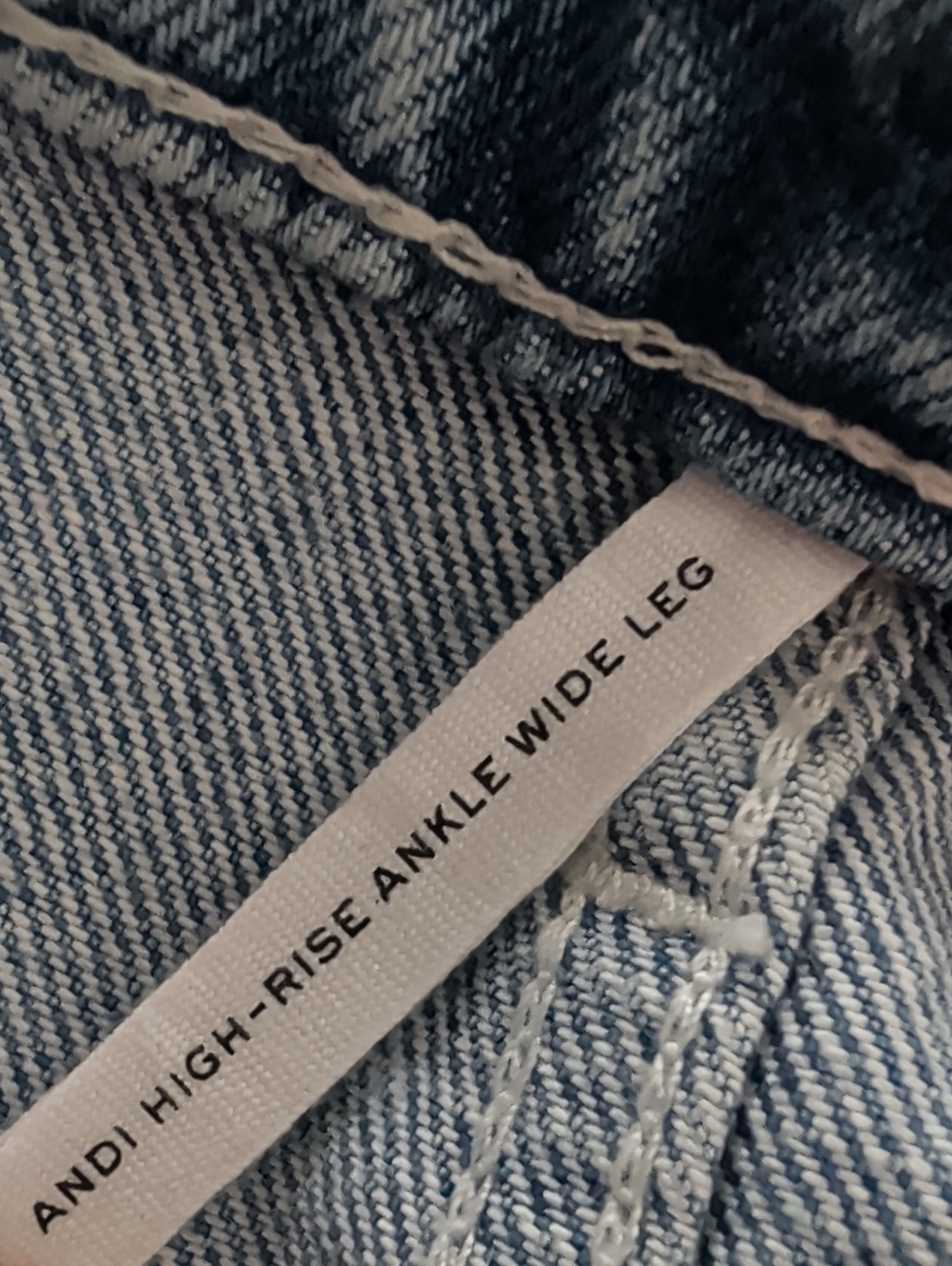 rag & bone Light Wash Wide-Leg Jeans - Picture 7 of 7